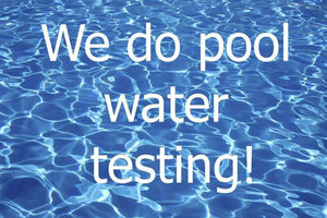 FREE Pool/Spa Water Test with delivery of your order